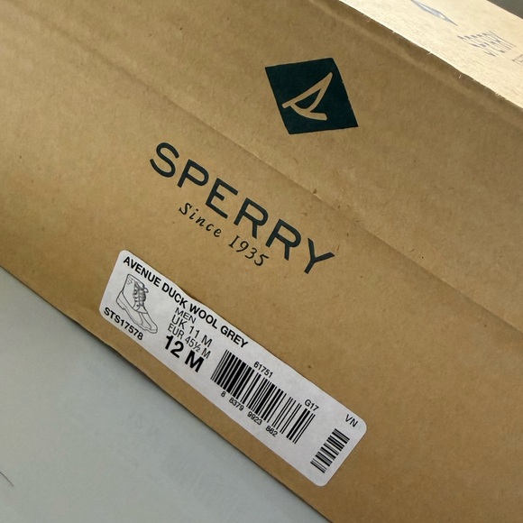 Sperry Avenue Duck Wool Gray Boots